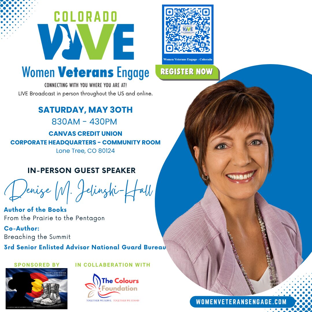 In Person Guest Speaker CMSgt (ret) Denise M. Jelinski-Hall